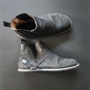 Xero Barefoot Leather Minimalist Black Melbourne Chelsea Ankle Boots Men’s 10
